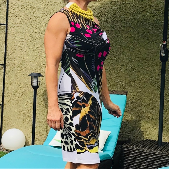 Roberto Cavalli Abstract mini embellished Dress - Picture 4 of 9